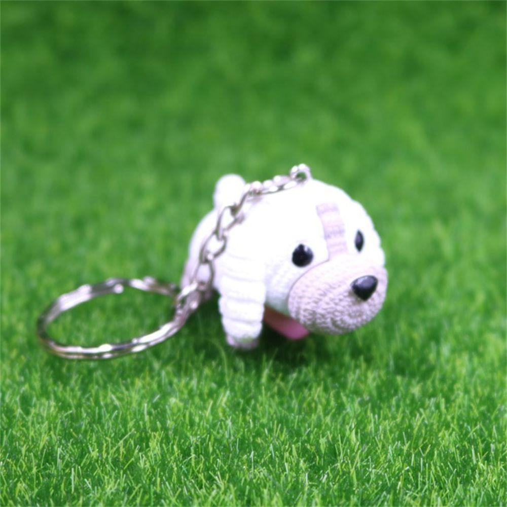 Interior Accessories Wool Dog Bag Pendant Dog Mascot Keychain Keychains Dog Doll Keyrings