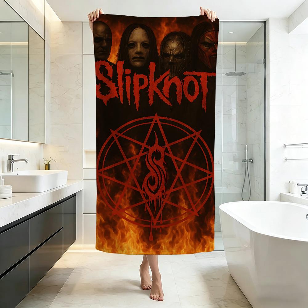 Intense S-SlipknotS Towel Five-Star Hotel Quality Eco-Friendly Ultra Soft Thick Towels & Beach Towels