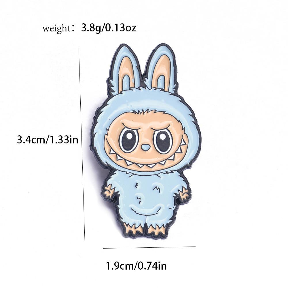 Fashion Cartoon 3d Brooch Alloy Pins Jackets And Casual Accessory Wear