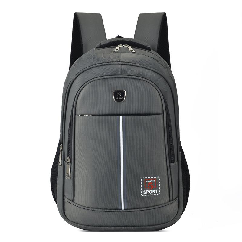 Schoolbag New Backpack Men's Leisure Outdoor Travel Bag Company Gift Can Print Logo Large Capacity Computer Bag