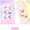 Ruikalong Cartoon Mermaid & Butterfly Glitter Tattoo Stickers for Children