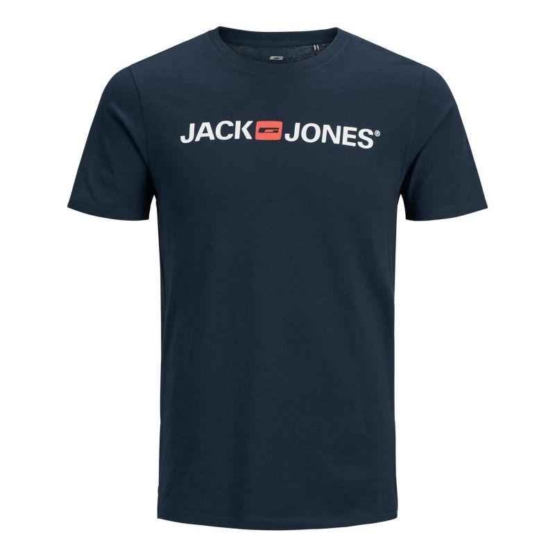 

Черная футболка с логотипом на груди для мальчика JACK & JONES