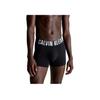 Calvin Klein Jacquard Logo Minimalist Soft Mid-Rise Boxer Briefs Men underwear Black 000NB3608A-UB1