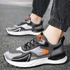 Men's breathable mesh casual sports shoes four season new soft soled non slip outdoor running shoes student shoes male sneakers