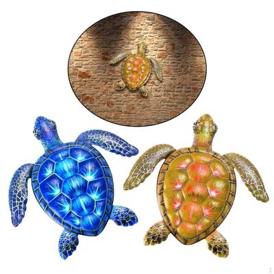 2x Nature Style Animal Ornament Turtle Decoration for Home