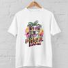 Pitbull Mama Shirt Hunde Liebhaber T-Shirt Lustiges Haustier Grafik-T-Shirt Geschenk Damen