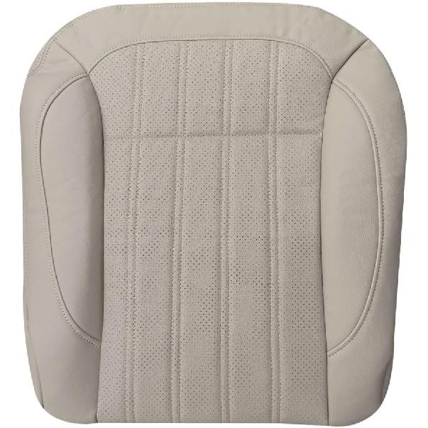 Driver Bottom Perforated Leather Seat Cover, Replacement Black Front Driver Side Seat Cover Compatible with Mercedes Benz GL350 GL450 2013-2016