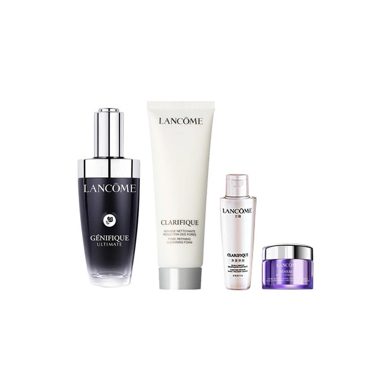 Lancôme Rejuvenating skin care set, soothing and moisturizing, four-piece set коричневый