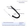 Ceiling Hooks Heavy Duty Iron High Load Bearing Hangers for Kitchen Garage Camping Gear Storage