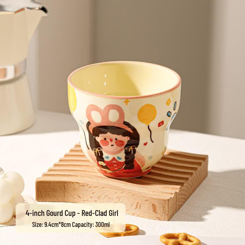 BOLIDOMI Cartoon Parent-Child Ceramic Mug