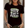 Trendy Fashion English Letter Print T-Shirt