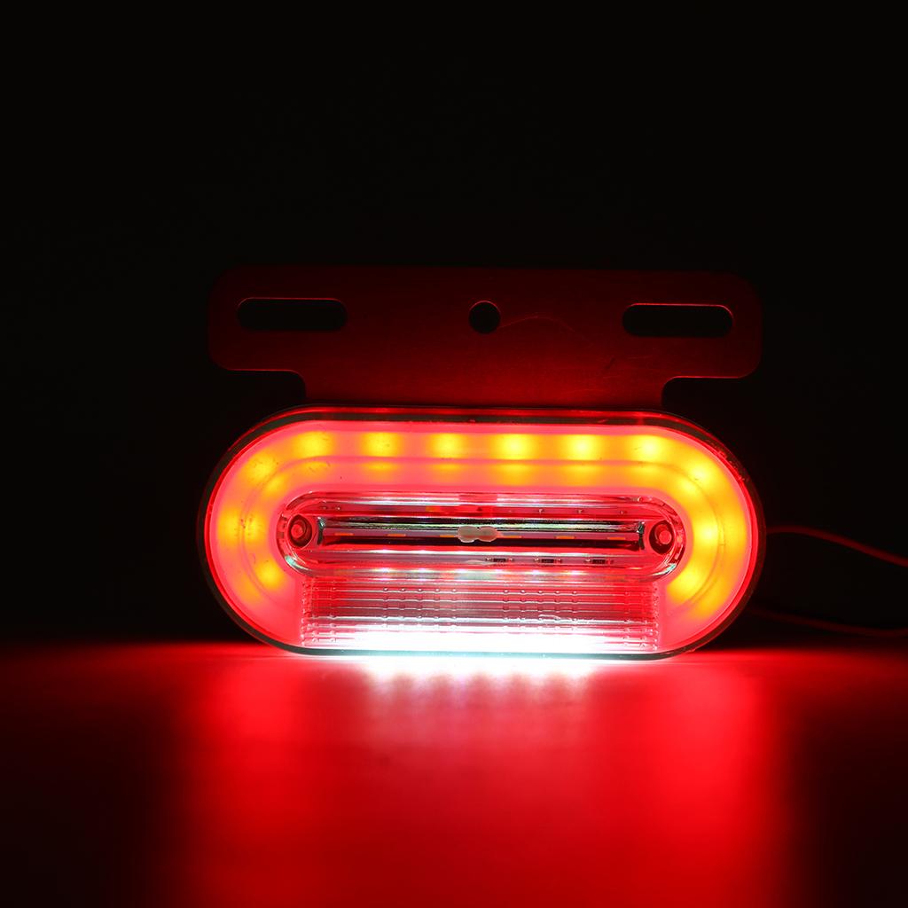 2/4/6/10PCS 12LED 24V Flowing LED Side Marker Signal Light Indicator Low Led Trailer Light Rear Side Lamp For Truck Trailers