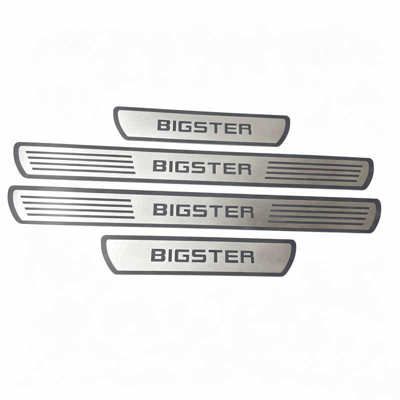 Dacia BIGSTER Threshold & Trunk Protector Stainless Steel Trim