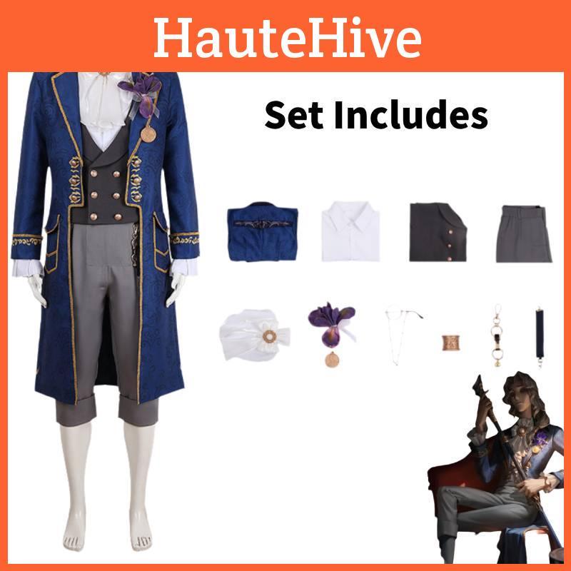 Lorenz Alva Identity Clothing Cosplay Party Game Halloween Costume Gift Perform
