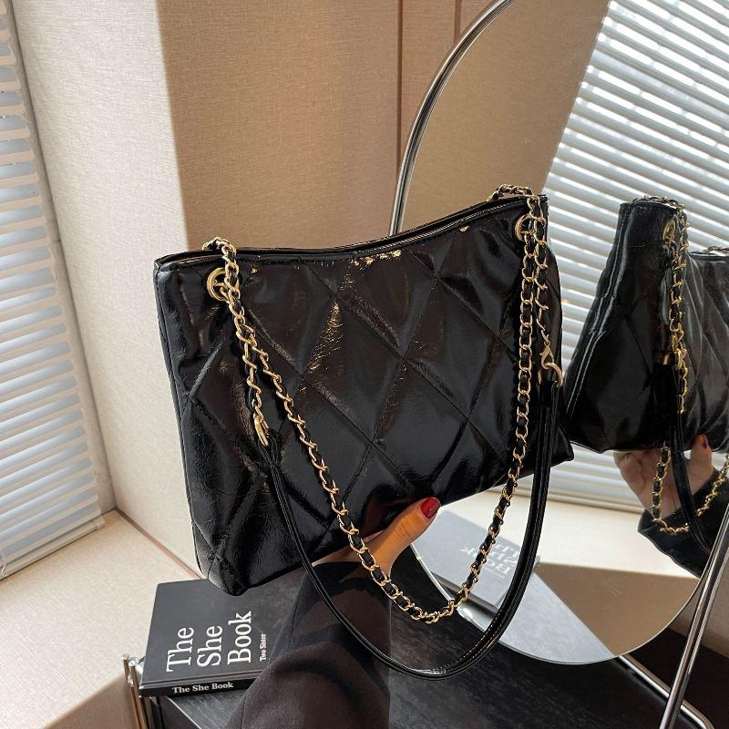Amy Rabbit Women s Bag Trendy Versatile Bag New Rhombus Embroidery Thread Design Fashion Niche Chain Crossbody Bag