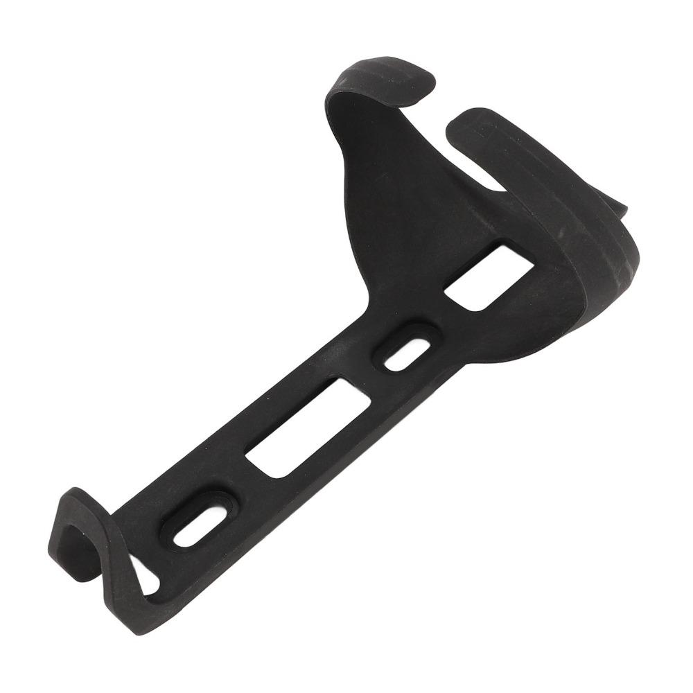 Black Bike Water Bottle Holder Lightweight Bike Cup Holder Rack Cycling Hydration Storage