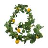 Artificial Lemon Rattan With Eucalyptus Leaves Simulation Lemon Vine Hanging Garland Wedding Party Home Decoration