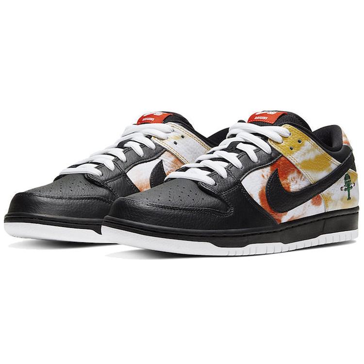 New Nike Sb Dunk Low Raygun Tie Dye Black BQ6832-001