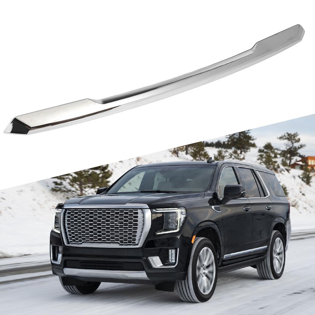 Front Hood Grill Cover Molding Trim 84371054 Upper Grille Hood Surround Trim Molding Strip for XL 2021 to 2024