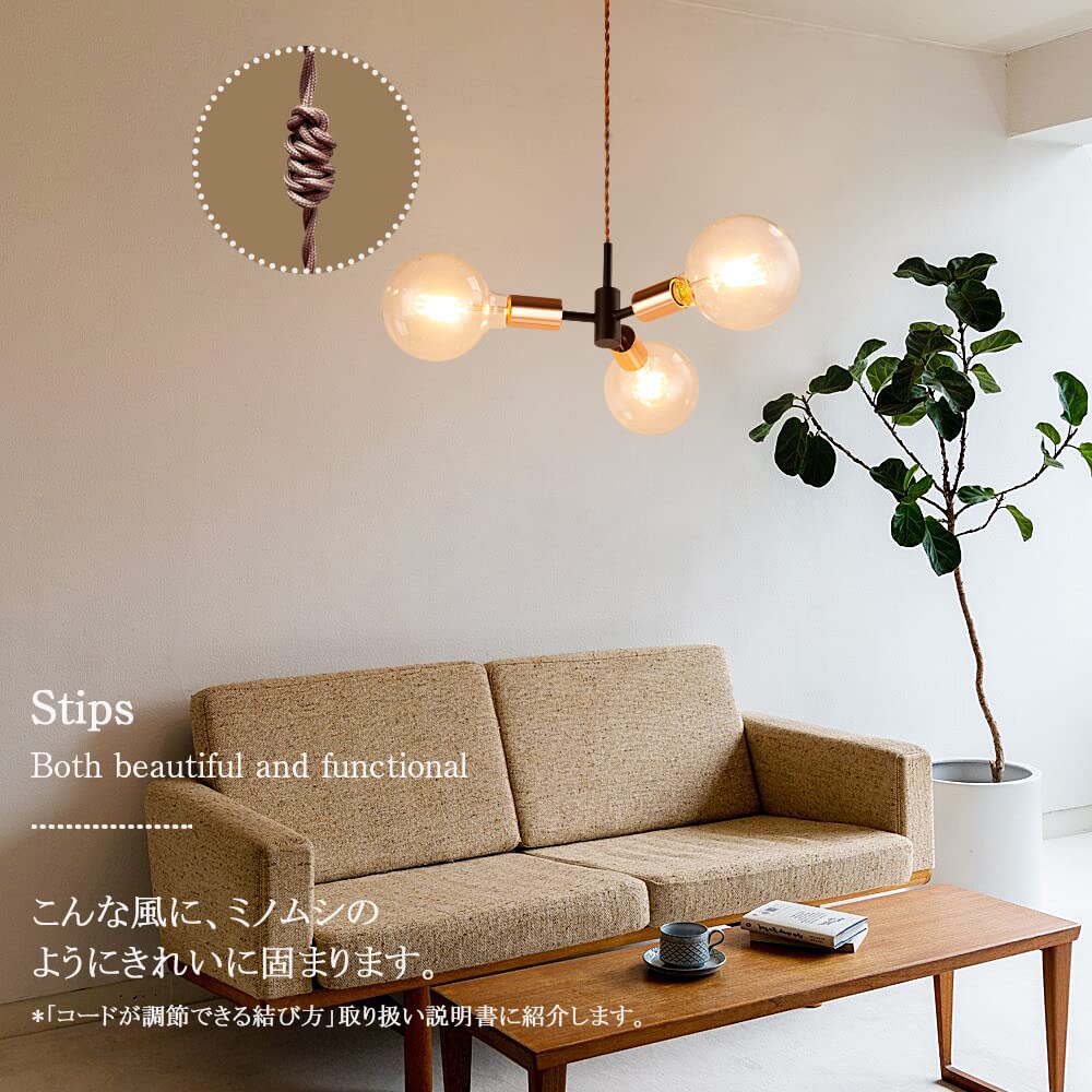 Cerdeco Pendant Dignified Ooze from Socket Hanging Full of PSE Certified Ceiling Cafe West Compatible with LED Interior for Hanging Ceiling PDT30