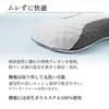 Showa Nishikawa Muatsu 3D Pillow, Approximately 60 x 37 cm, Special 3D Concave and Convex Structure, Odor-Resistant, Body Pressure Dispersion,