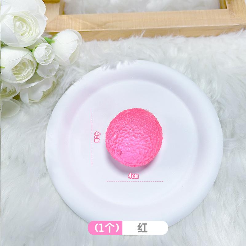 Squishy Stress Balls Multicolor Texture Ice Ball Squeeze Toy for Kids Adult Quiet Sensory Fidget Toy Halloween Christmas Gift