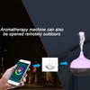 Smart WiFi Essential Oil Diffuser Air Humidifier Works with Alexa Google Home US Plug Deep Wood
