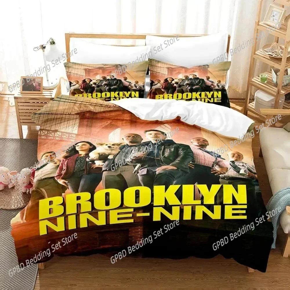 Print New Tv Brooklyn Nine-Nine Bedding Set Bedroom Soft Modern Bedspreads Comefortable Duvet Cover Quilt Cover And Pillowcase