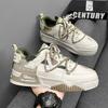 Men Sneakers 2025 Spring Korean Casual Trend Board Shoes Comfortable Lace Up Running Shoes Luxury Walking Shoes Tenis Masculino