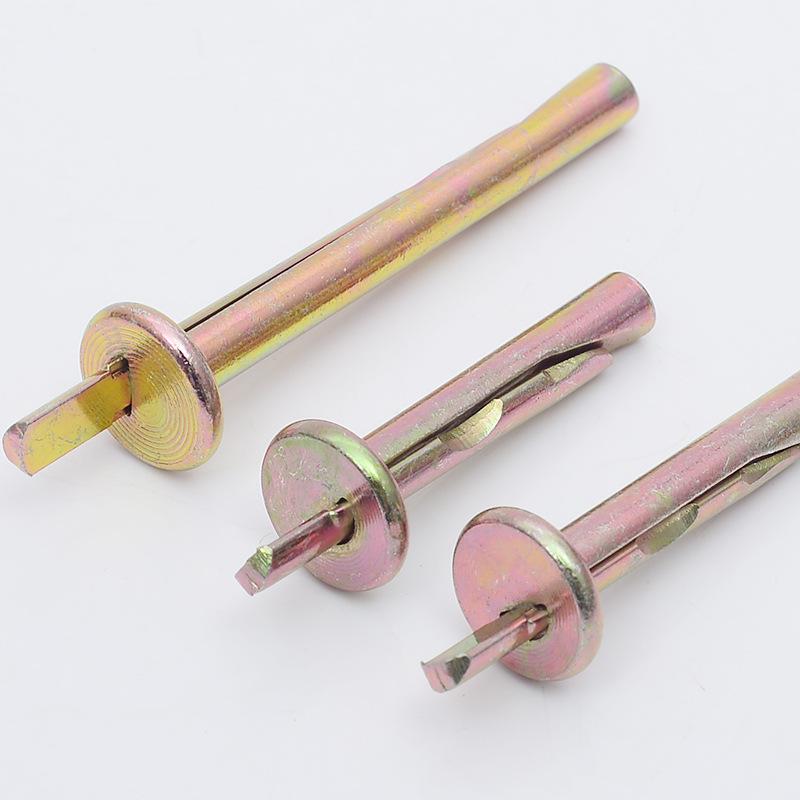 Zinc-Plated M6 Expansion Bolt Anchor with Nail