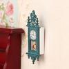 1/12 Doll House Scene Props Mininature Retro Roman Clock Pendant Clock Living Room Decoration Play House Toys Accessories