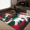 Minnesota Hockey Team Floor Mat for Living Room, Game Rooms, Office, Bedroom, Office Floor Mat Playful Design, Christmas Fan Gifts