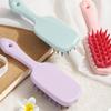 Lightweight Long Handle Silicone Hair Brush Shampoo Brush Travel Friendly For Effective Scalp Stimulation And Relaxation