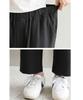 Ppaeppae Full Elastic Waist Relaxed Straight Slacks