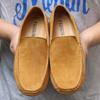Men’s Moccasins Driving Shoes Comfort Flats Casual Slip On Plus Size Suede Shoes for Men Over Sized