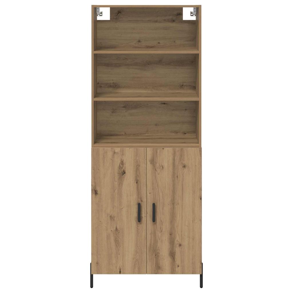 Highboard Artisan Oak 69.5 x 32.5 x 180 cm Particleboard