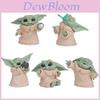 5 Pcs Baby Yoda Star Wars Mini Action Figures Set Featuring Adorable Mandalorian Characters