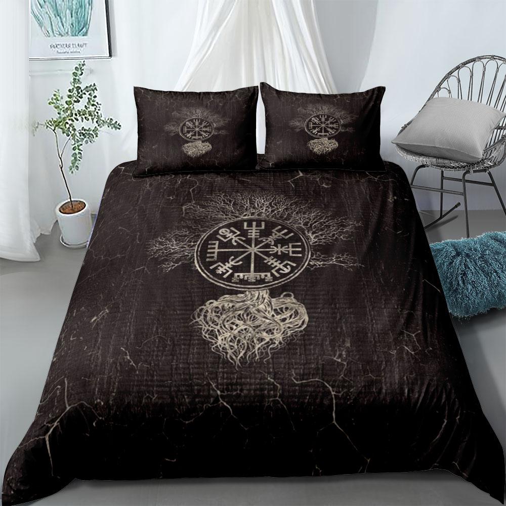 Celtic Tree of life Yggdrasil Duvet Cover Set UK Single Double Queen US Twin Full King Size Among Bed Linen Set