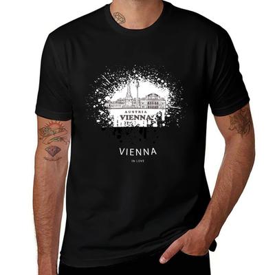 Vienna Austria In Love Vienna Tshirt Plus Size Everyday Tee Shirt