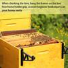 6Pcs Beekeeping Frame Holder Tool Frame Perch Beekeeping Bees Hives Frame Stand Beekeeping Frame Support Bracket Rack