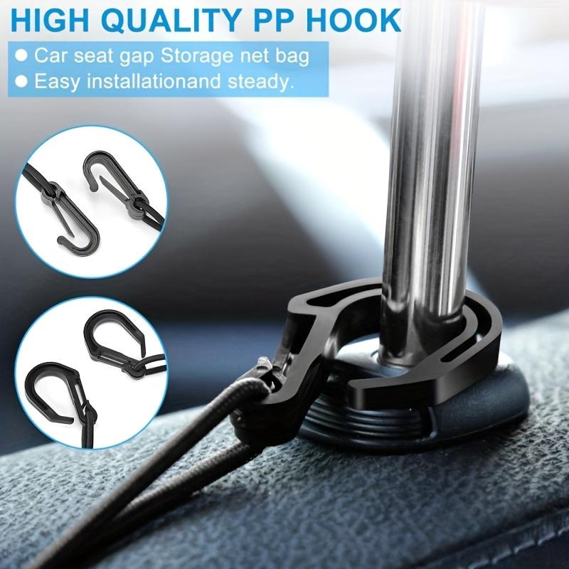 3-lagiger Auto-Netz-Organizer, Sitzlehnen-Netztasche, Barriere für Rücksitz-Haustiere/Kinder, Taschentuch-Geldbörsenhalter, Aufbewahrungsnetz-Tasche für Fahrer