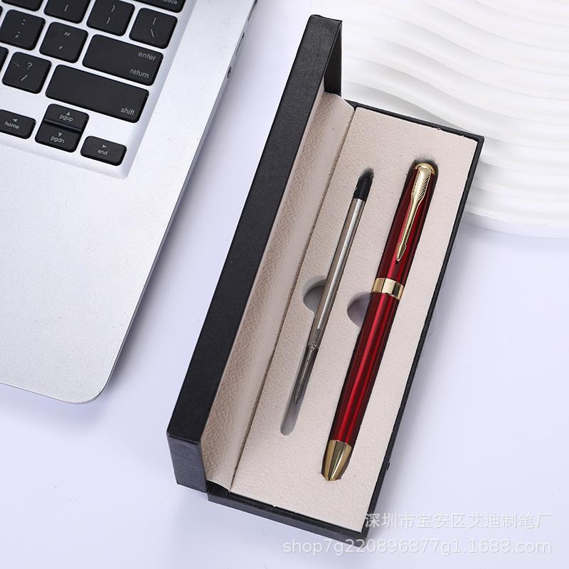 Творческая вращающаяся металлическая шариковая ручка, ручка для офиса, подарочная рекламная шариковая ручка, канцелярские принадлежности bullet type 1.0