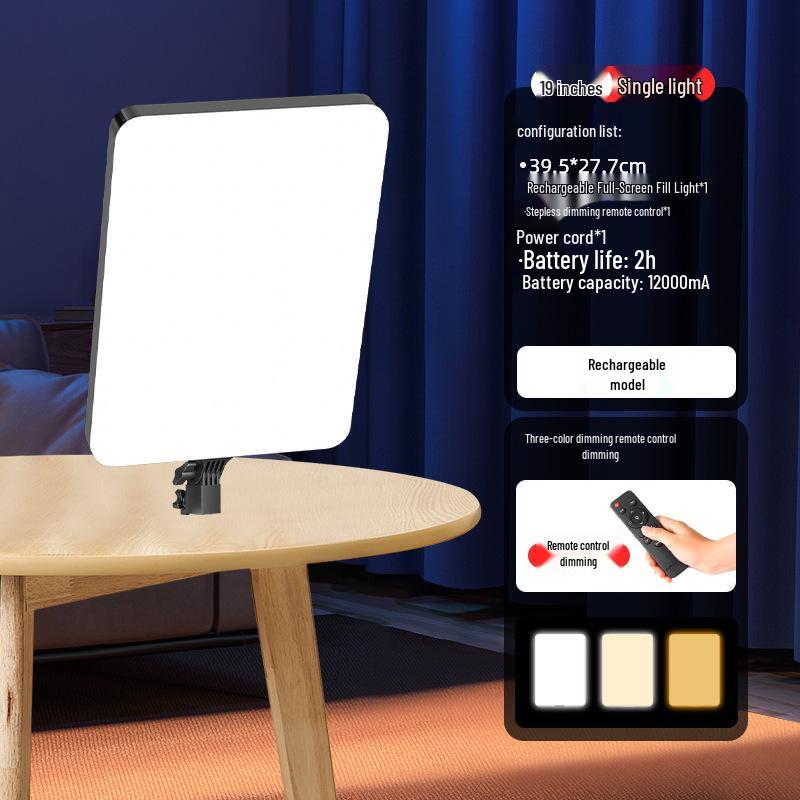 Pro Stream & Fotografie LED-Softlicht für Indoor-Videos & Beauty-Aufnahmen