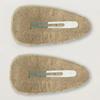 (W) Classic Logo Hairpin Set Cream