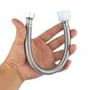 7/8inch To 1/2inch Flexible Toilet Hose Connector Braided Toilet Water Supply Line Stainless Steel Braided Hose