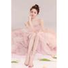 Light wedding dress temperament girl wedding dress pink white color dress tube top