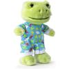9Inch Green Frog Plush, Soft Frog Stuffed Animal Plush Toy, Kawaii Plush Doll, Cute Plushie with Cloths Toy Gift for Kids Children Birthday