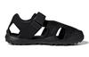 Adidas Captain Toey K Slip Resistant Anti Kick Sandal Black Kids' FX4203