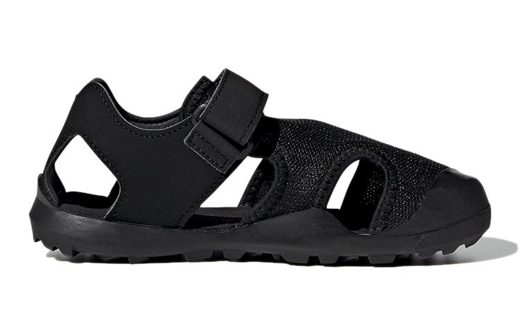 Adidas Captain Toey K Slip Resistant Anti Kick Sandal Black Kids' FX4203