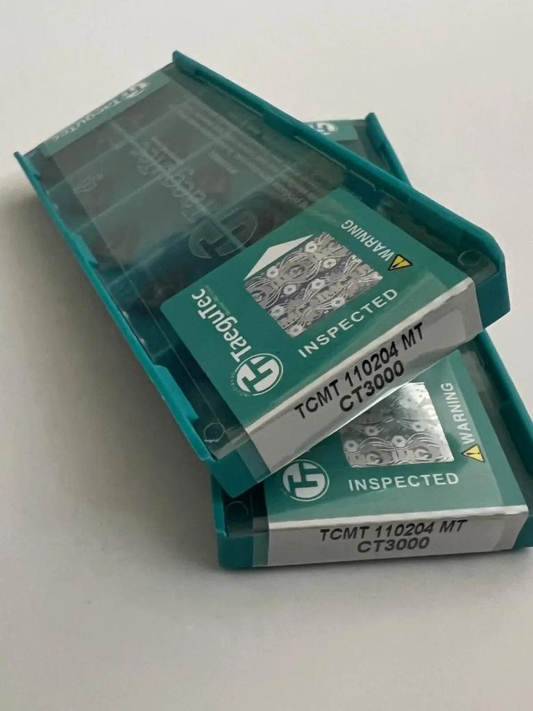 TaeguTec / TCMT110204MT CT3000 /Original Genuine CNC Alloy Blade 10 PCS